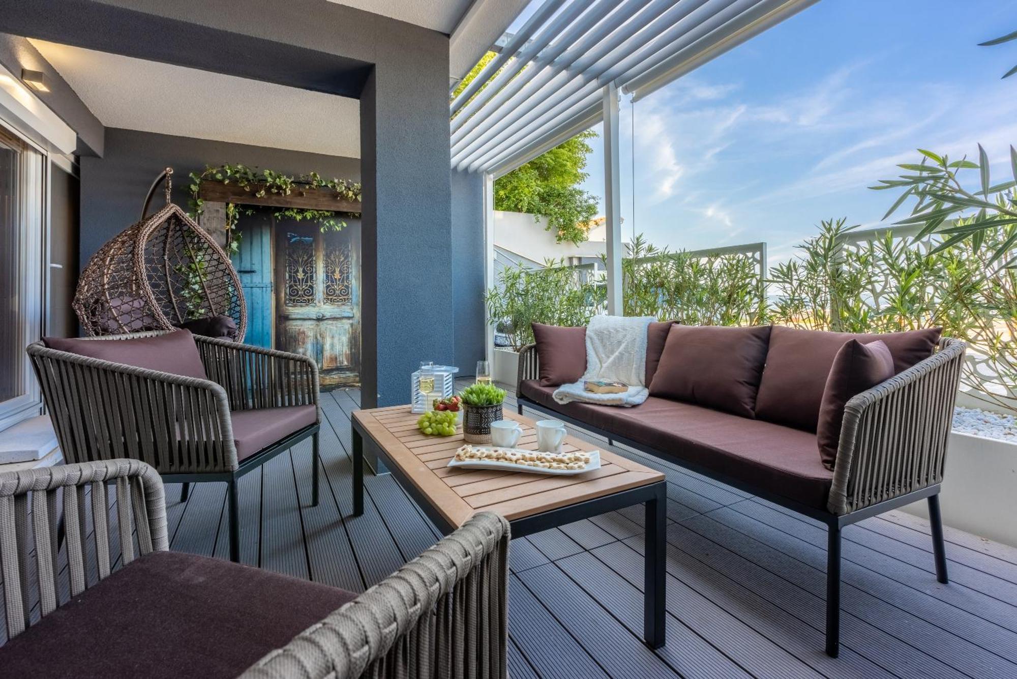 Panoramica Apartment With Whirlpool ซริกเวนิซา ภายนอก รูปภาพ