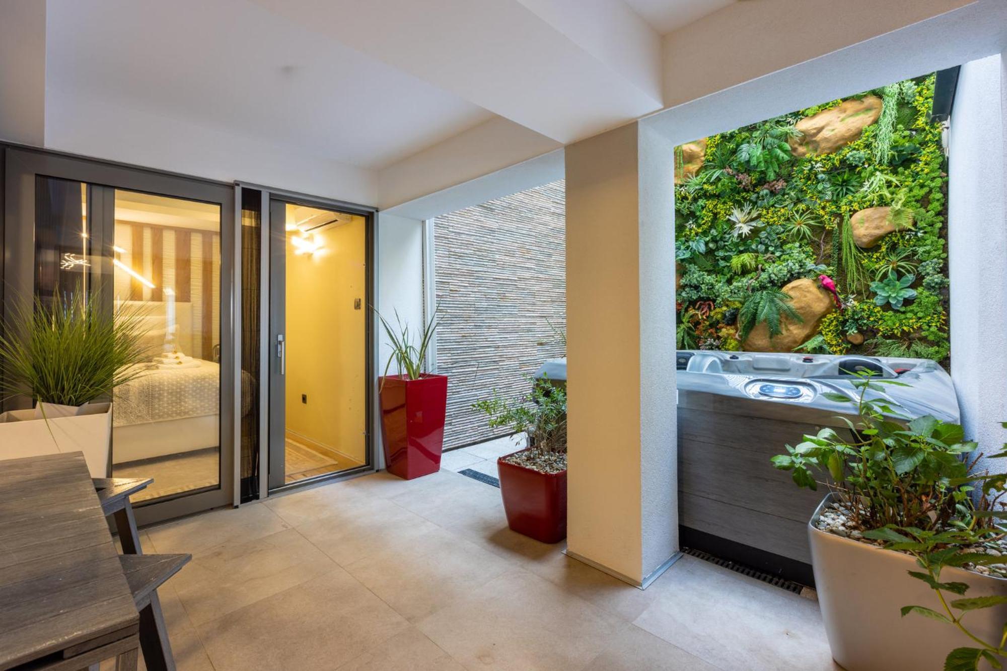 Panoramica Apartment With Whirlpool ซริกเวนิซา ภายนอก รูปภาพ