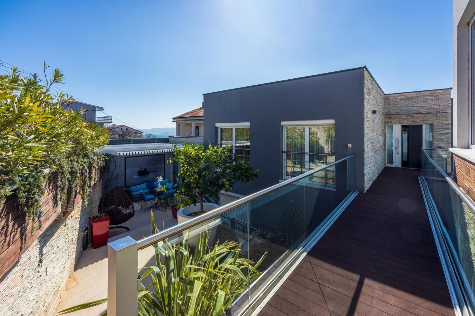 Panoramica Apartment With Whirlpool ซริกเวนิซา ภายนอก รูปภาพ