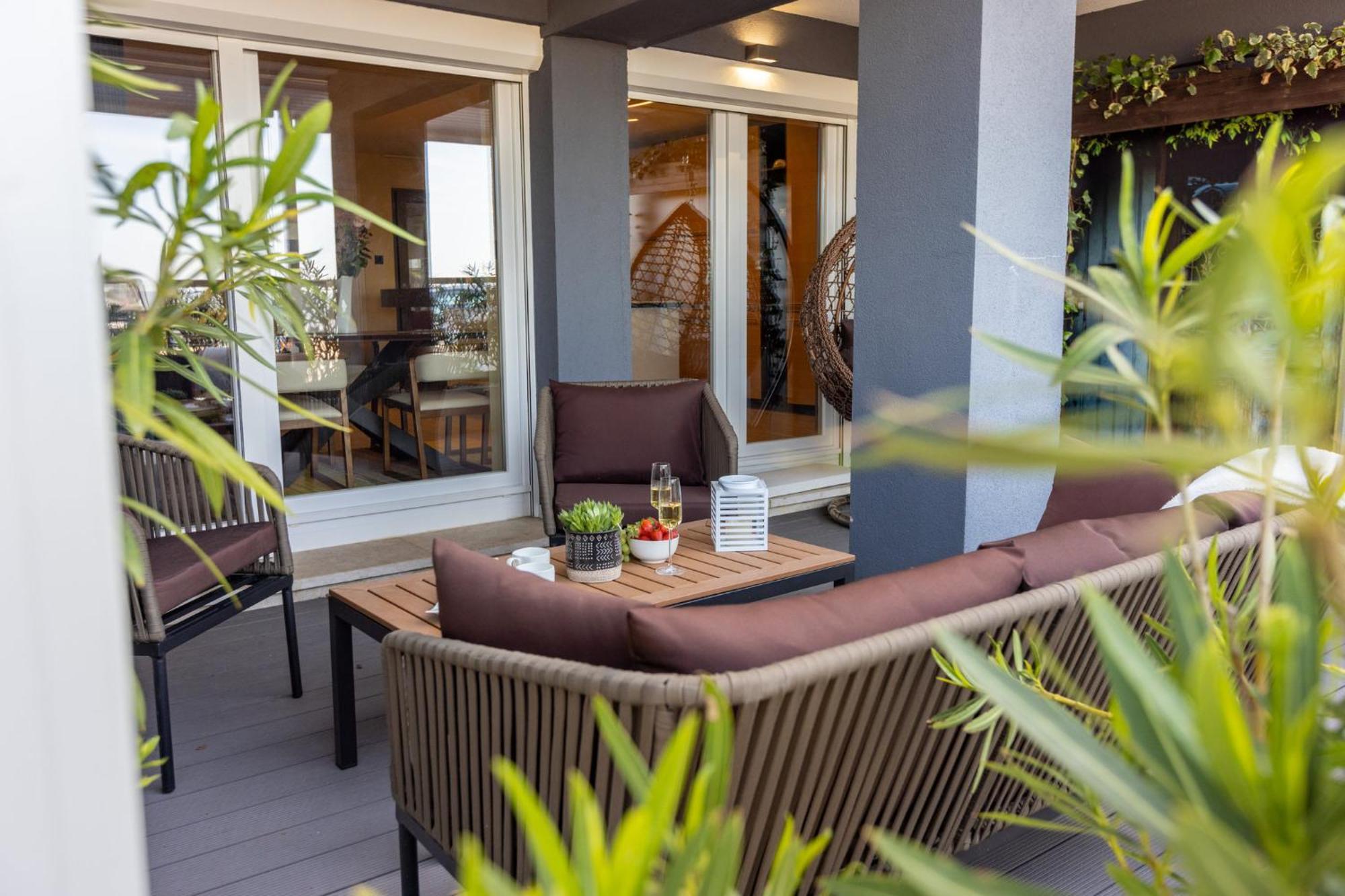 Panoramica Apartment With Whirlpool ซริกเวนิซา ภายนอก รูปภาพ